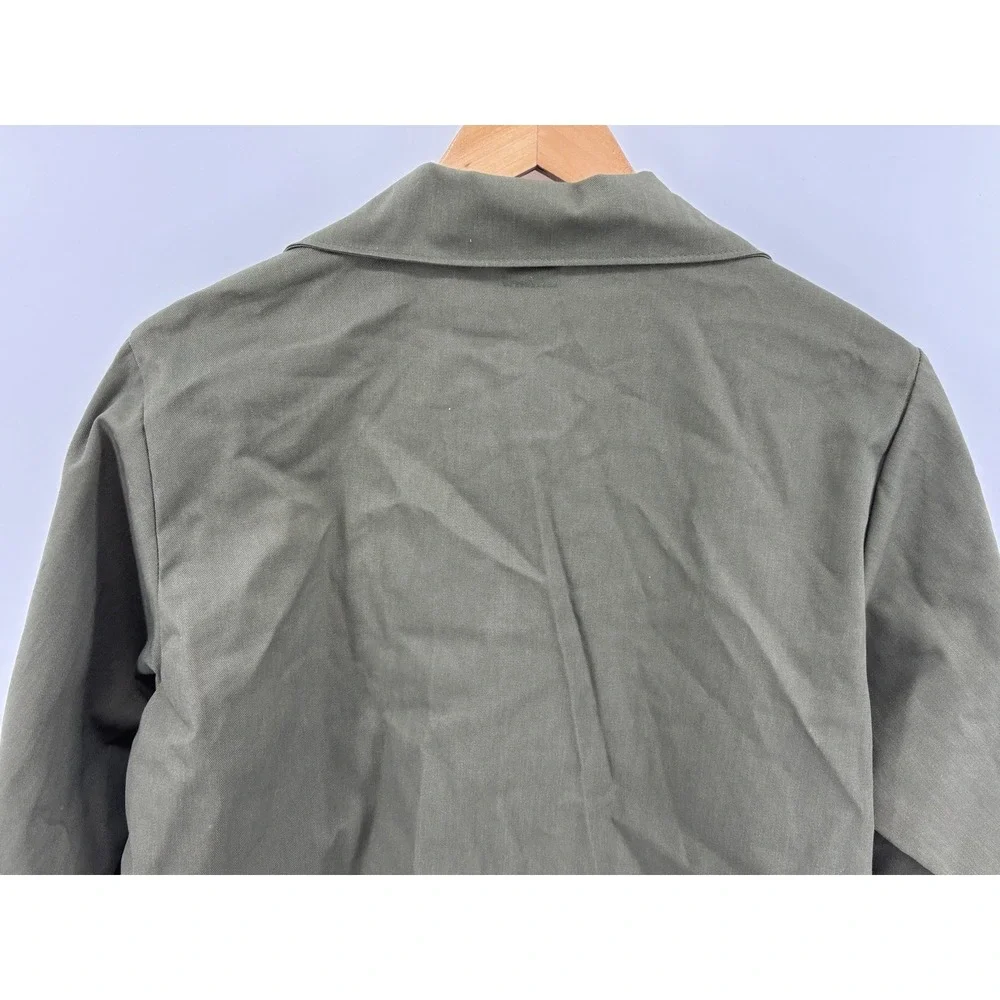 US‎ Army AF OG-507 Utility Shirt Olive Green Military Fatigue Press Vintage NEW